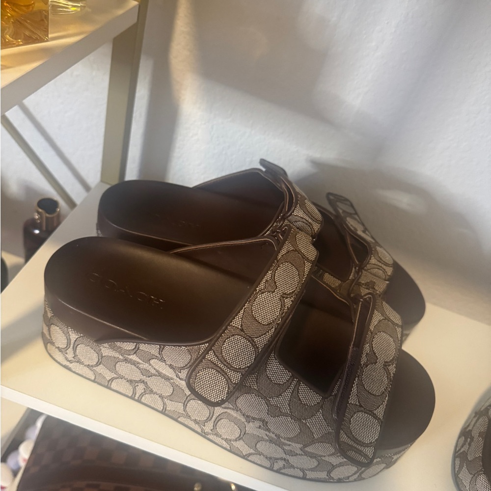 Coach Platform Sandals - Picture 2 of 3